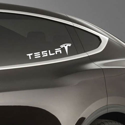 2 stücke Hochwertige Vinyl Auto Aufkleber für Tesla Modell 3 S x
