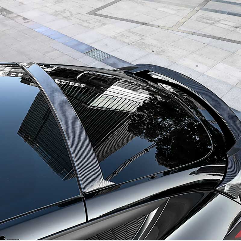 Genuine Carbon Fiber Roof Spoiler Tesla Model Y 2020-2023 - PimpMyEV