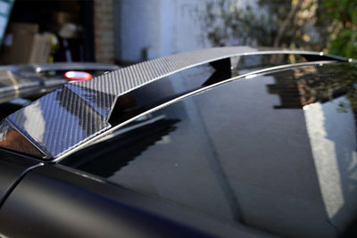 Vertex Genuine Carbon Fiber Gloss Roof Spoiler Tesla Model Y 2020-2023 - PimpMyEV