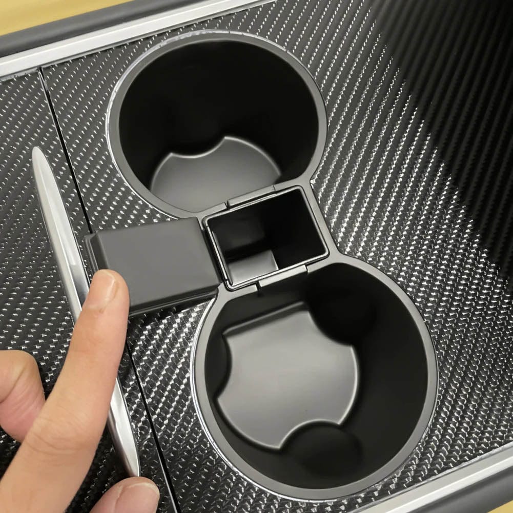 Rubber Cup Holder Insert for Model Y & Model 3 - Tessories UK