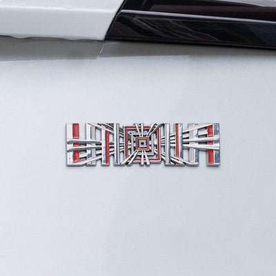 Tesla Plaid Emblem Badge - PimpMyEV