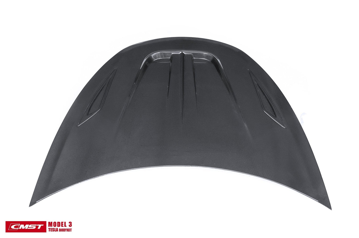 CMST Genuine Carbon Fiber Hood Bonnet V1 for Tesla Model Y 2020-2022 - PimpMyEV