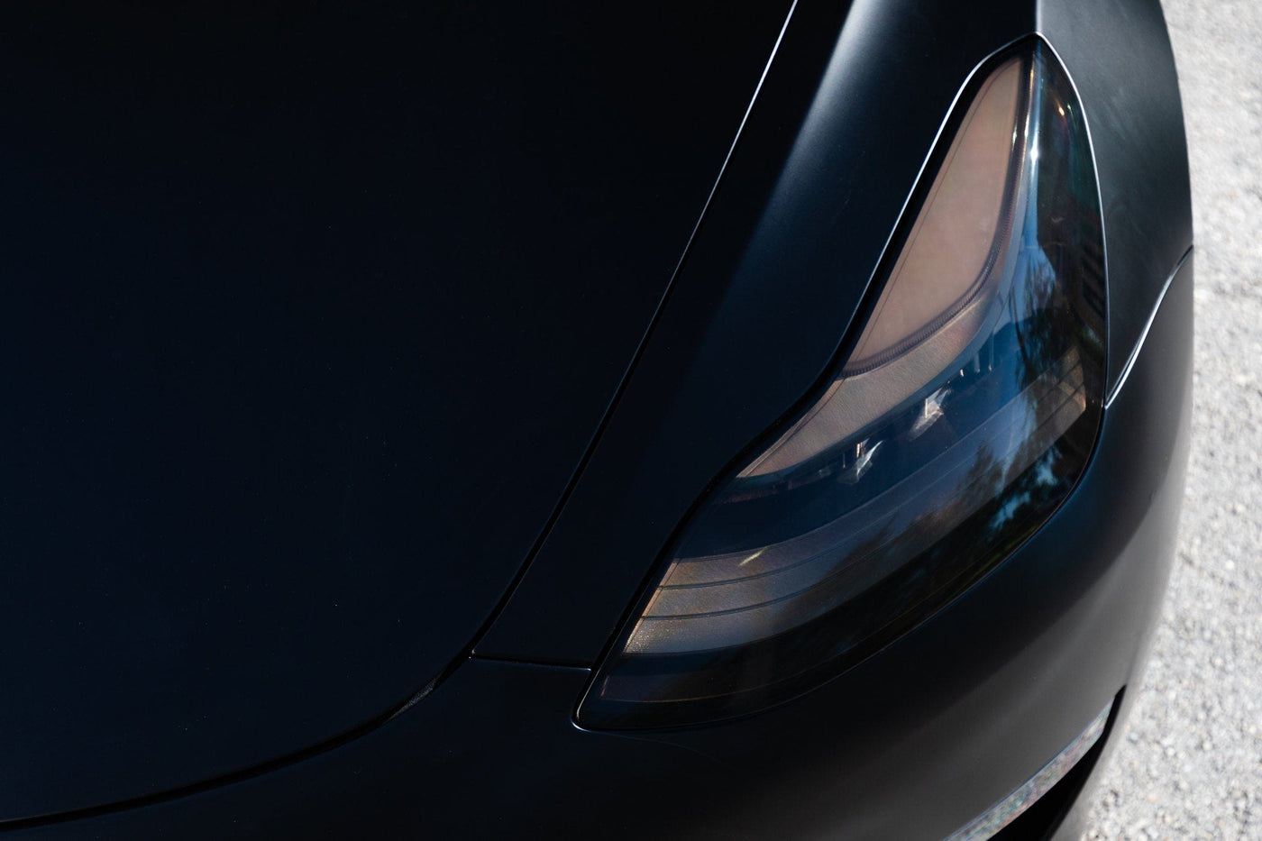 Pre-Cut Head lights, Tail lights Black & Clear Tint film set for Tesla Model 3 2017-2022 - PimpMyEV