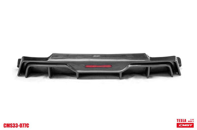CMST Genuine Carbon Fiber Rear Diffuser V5 For Tesla Model 3 2017-2023 - PimpMyEV