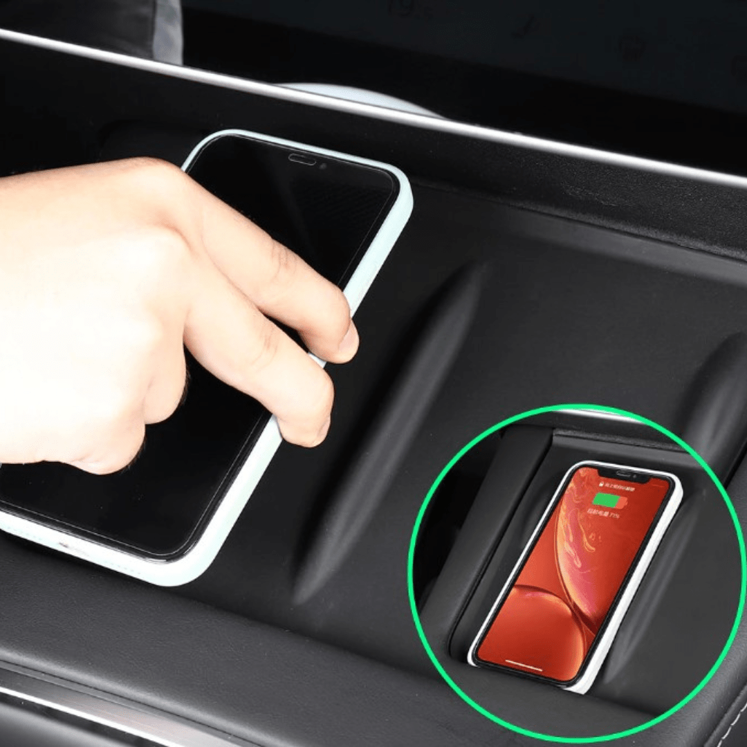 Anti-slip Silicon Pad For Wireless Charging For Tesla Model 3 2021