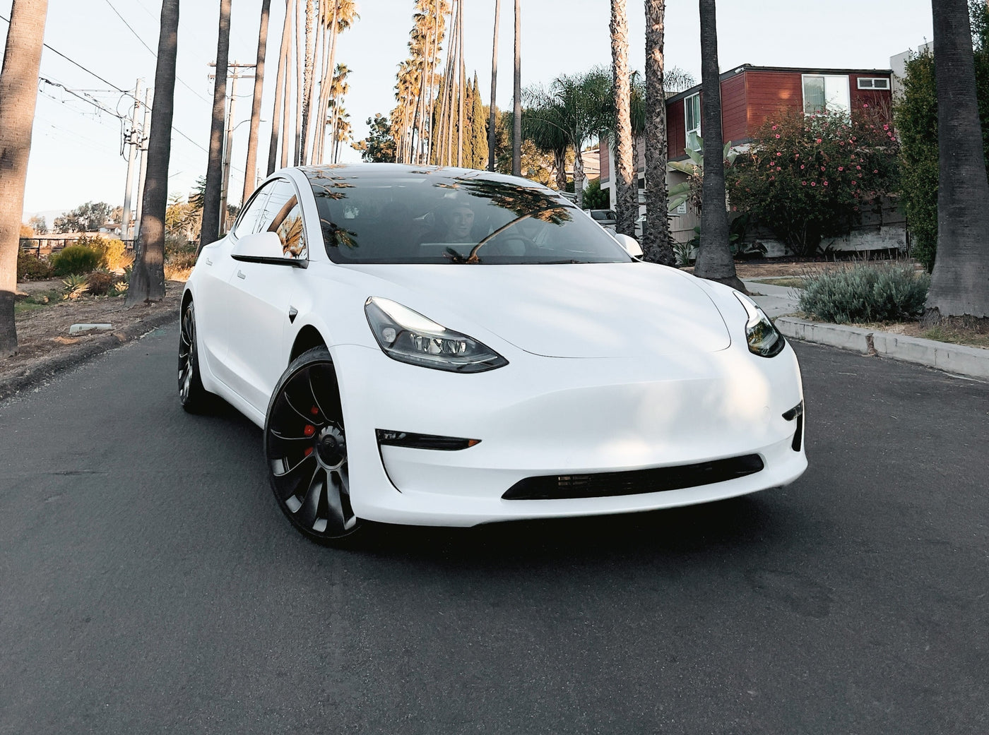 Carbon Fiber Aftermarket Exterior Accessories for Tesla Model 3