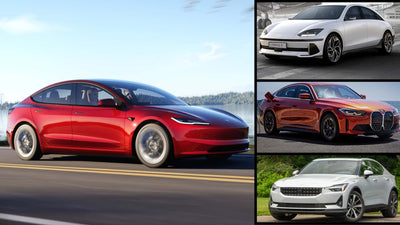 Tesla Model 3 Highland Vs Rivals Which Is The Best Smaller Electric Sedan Comparison