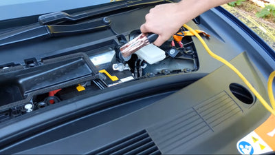 A Step-By-Step Guide To Jumpstarting A Tesla Model 3 And Y Battery