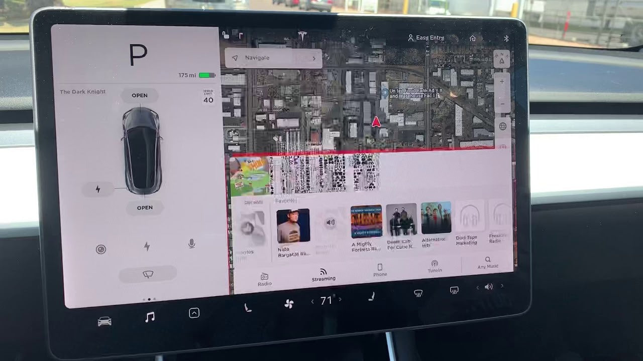 Fixing Tesla Screen Glitches