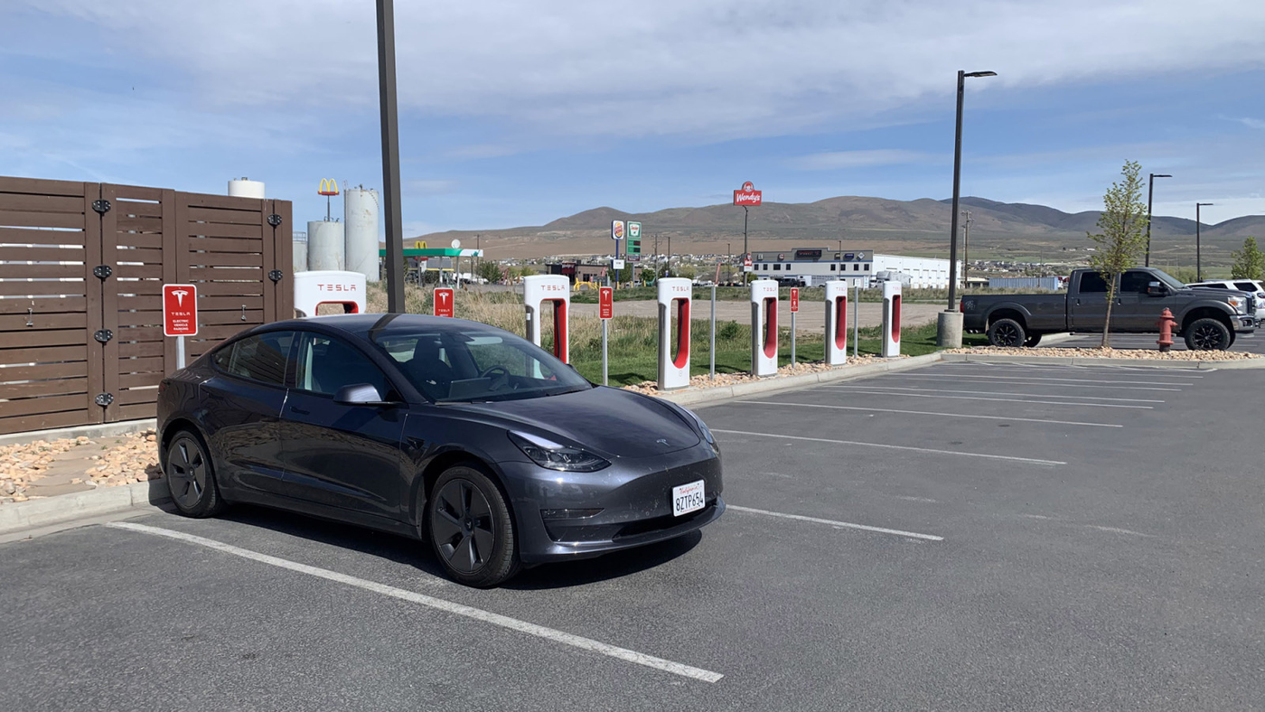 Tesla charging times speed