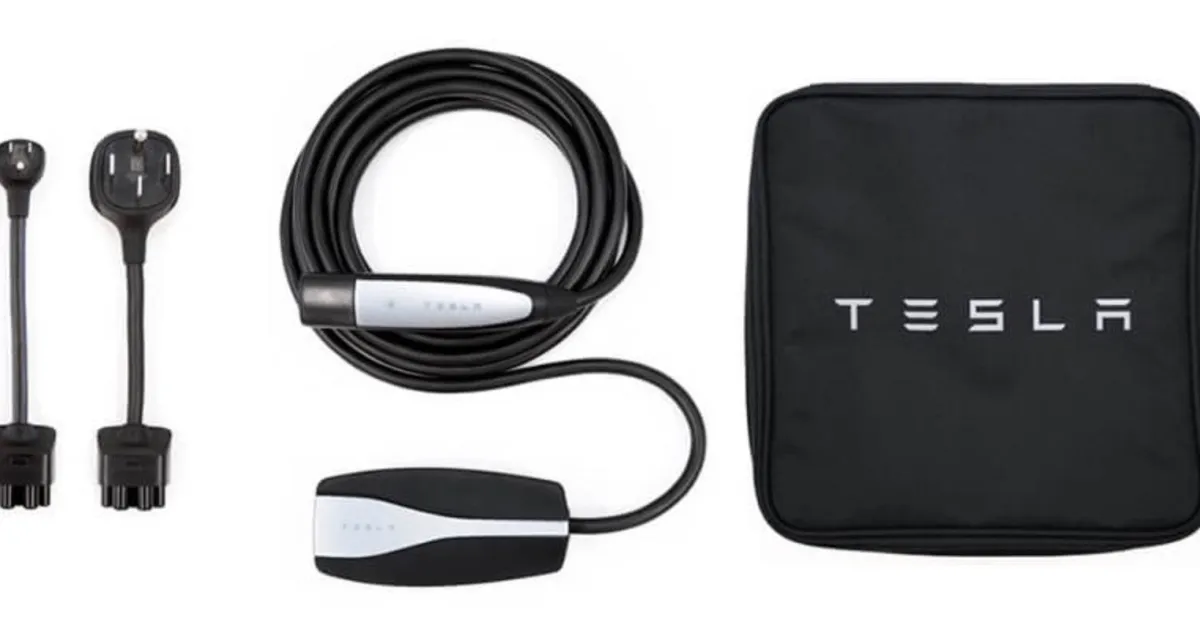 Tesla Orders after April 17 will not include Mobile Charging Connector