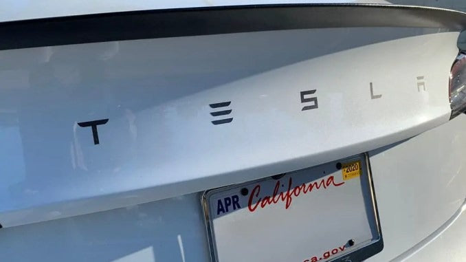 Did You Know You Could Get Tesla Roadster Style Emblems Customized ...