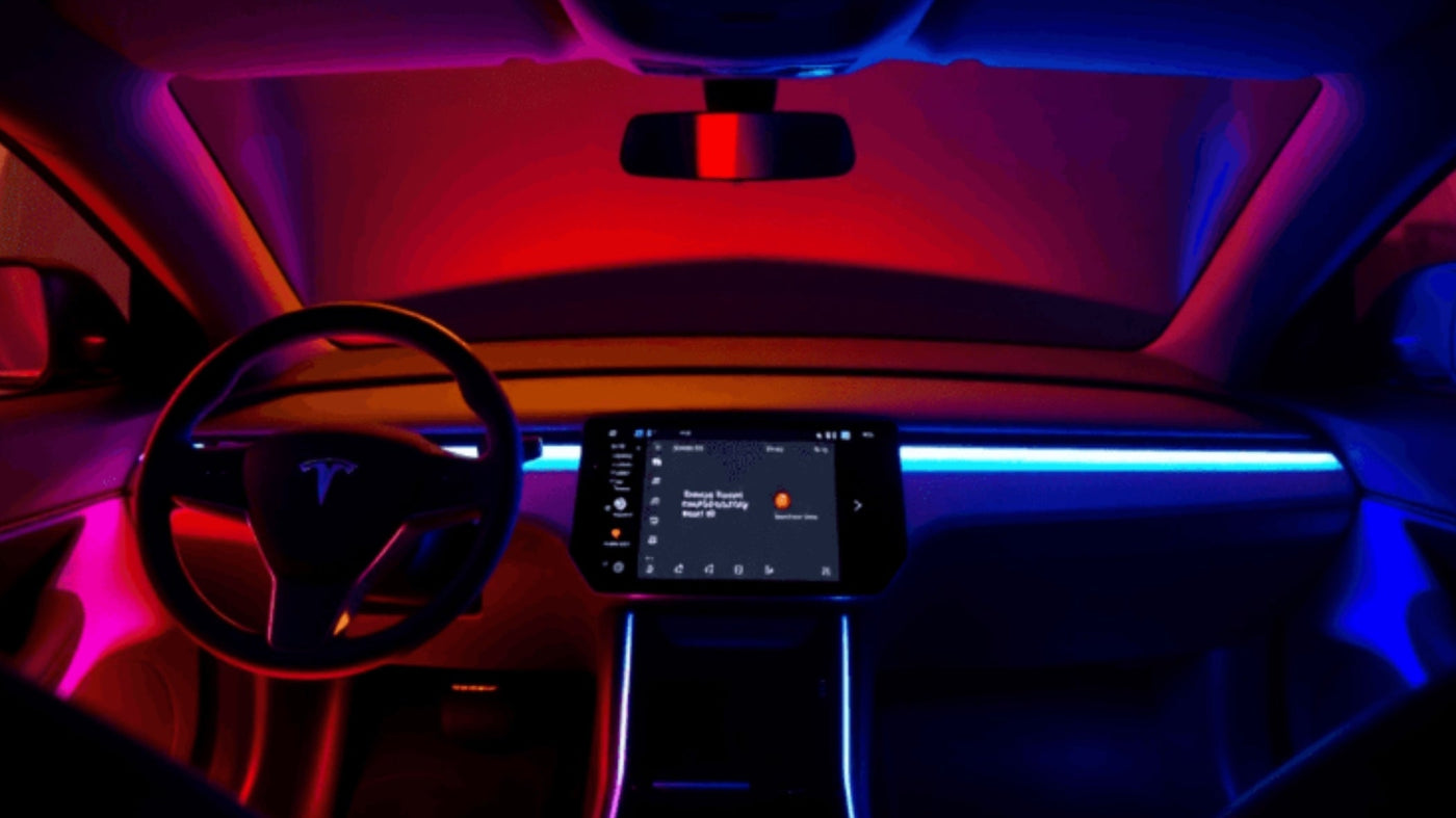 Upgrade Your Tesla Model 3 with Custom Interior Lighting: A Guide to t