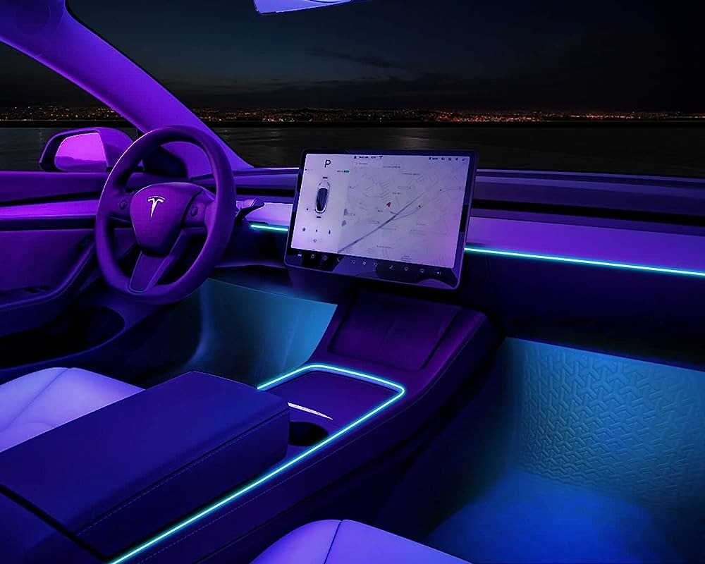 Installing Interior Ambient Lighting Kit Upgrade for Your Tesla