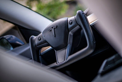 How to order your Tesla custom bespoke carbon fiber steering