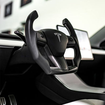 Custom Tesla Steering Wheel