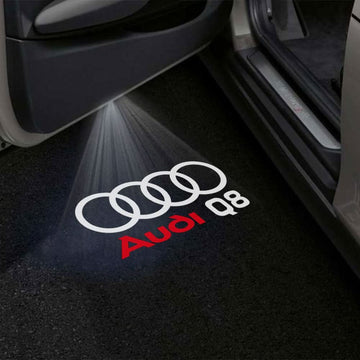 Audi Q8 e-tron Premium Door Puddle Lights Multiple Designs 2018-2025