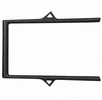 Real Molded Matte Carbon Fiber Navigation Panel for Tesla Model S 2014-2020