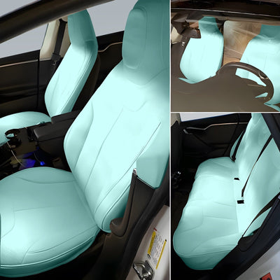 Premium Vegan Leather Seat Covers For Tesla Model 3 2023-2024 Highland PERFORMANCE