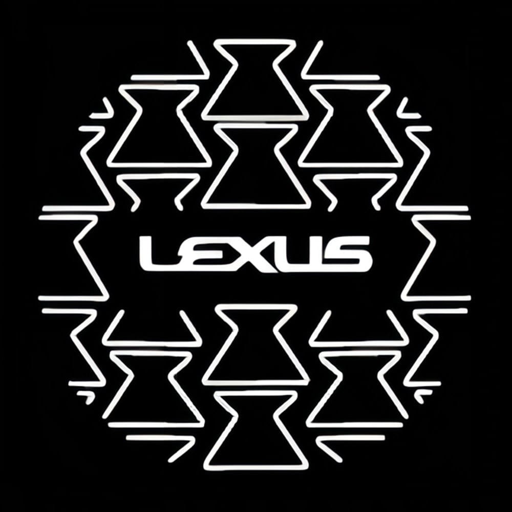 Lexus LS 2nd/3rd/4th/5th Gen Dynamic Dual Lens Premium Door Puddle Lights Multiple Designs 1995-2025