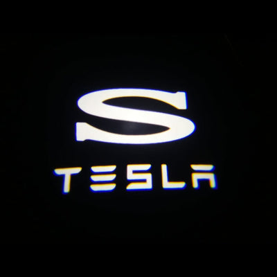 Tesla Model S Premium Door Puddle Lights Multiple Designs 2021-2025