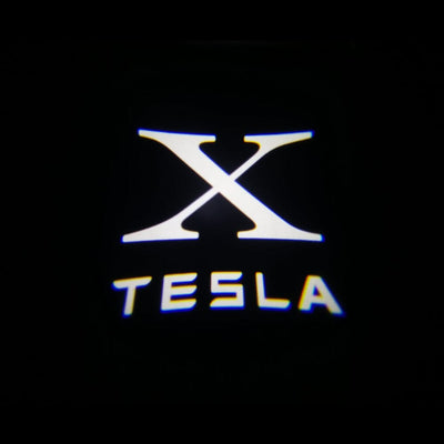 Tesla Model X Premium Door Puddle Lights Multiple Designs 2022-2025