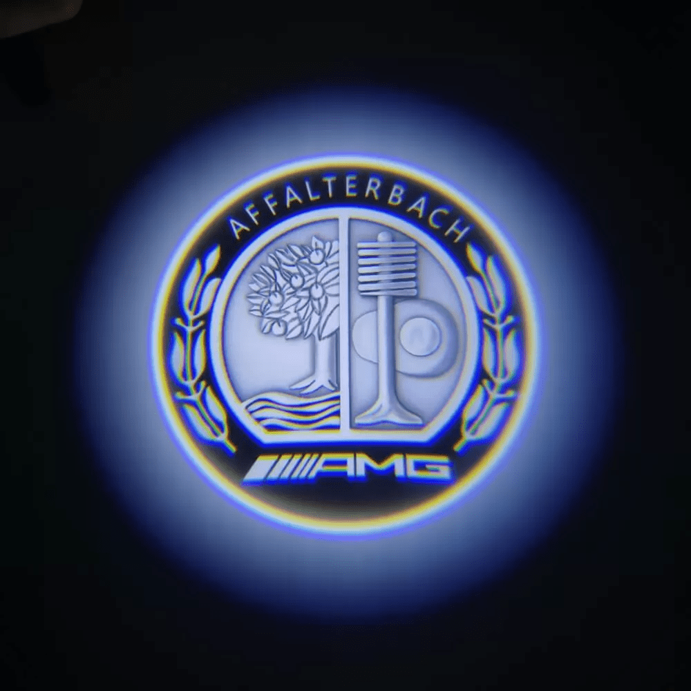 Mercedes-Benz CLA-Class 1st Gen C117 Dynamic Dual Lens Premium Door Puddle Lights Multiple Designs  2013-2018