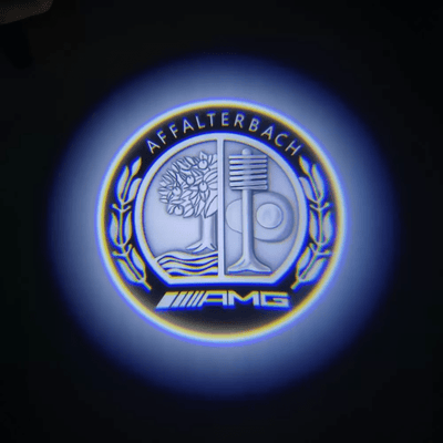 Mercedes-Benz CLA-Class 1st Gen C117 Dynamic Dual Lens Premium Door Puddle Lights Multiple Designs  2013-2018