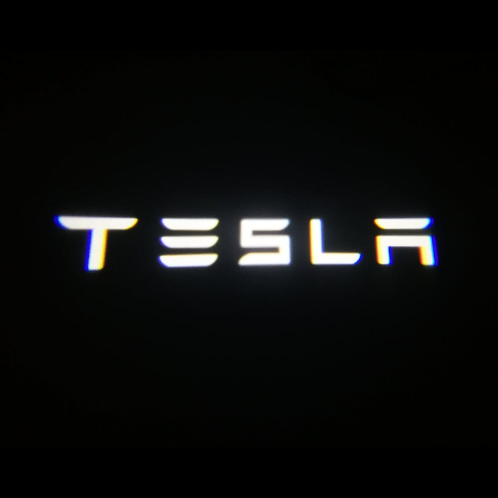 Tesla Model S Premium Door Puddle Lights Multiple Designs 2021-2025