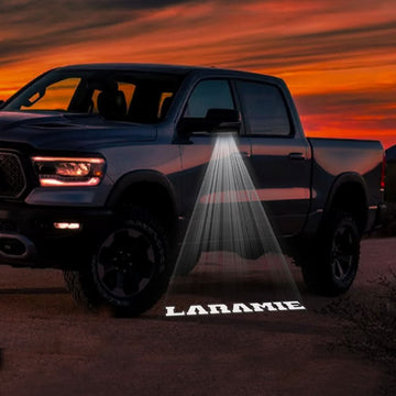 RAM 1500 3rd/4th/5th Gen Premium Side Wing Mirror Puddle Lights Multiple Designs 2002-2026