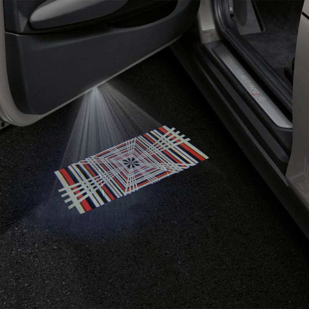 Tesla Model X Premium Door Puddle Lights Various Designs 2022-2026