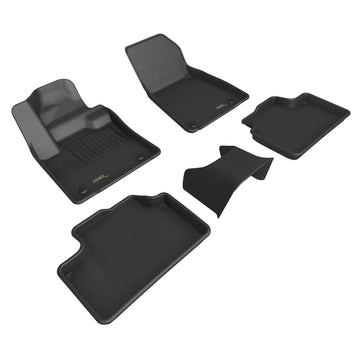 3D MAXpider Custom Fit All-Weather KAGU Series LHD Floor Mats For Volvo EX40 2025