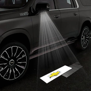 Chevrolet Tahoe 4th/5th Gen Premium Side Wing Mirror Puddle Lights Multiple Designs 2015-2026
