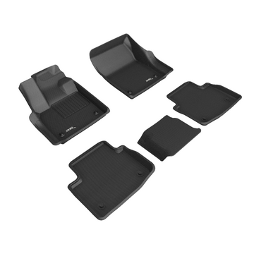 3D MAXpider Custom Fit All-Weather KAGU Series LHD Floor Mats For Jaguar I-Pace 2019-2024