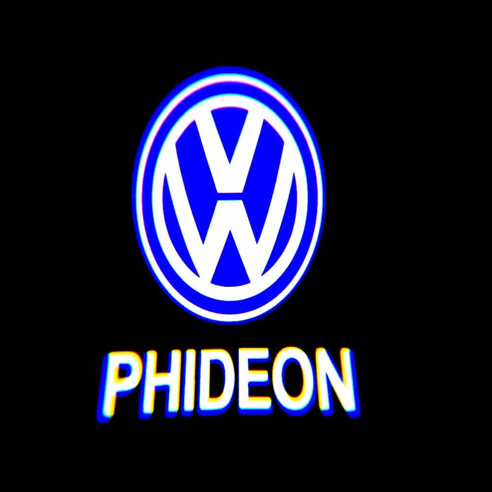 Volkswagen Phideon Dynamic Dual Lens Premium Door Puddle Lights Multiple Designs 2016-2023