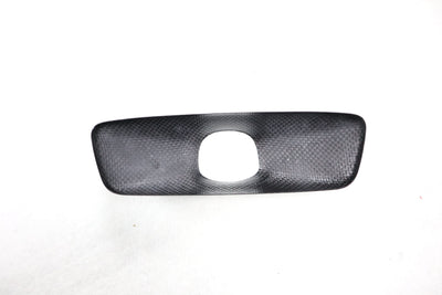 Real Molded Gloss Carbon Fiber Rearview Mirror Overlay For Tesla Model 3 2017-2023