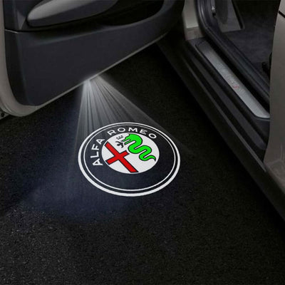 Alfa Romeo Stelvio 949 Premium Door Puddle Lights Multiple Designs 2016-2026
