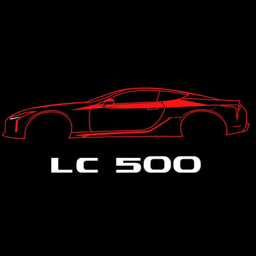 Lexus LC Dynamic Dual Lens Premium Door Puddle Lights Multiple Designs 2026