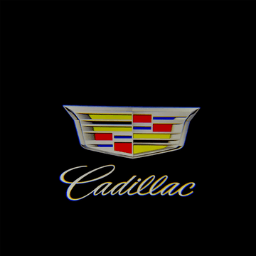 Cadillac SRX (Second Generation) Dynamic Dual Lens Premium Door Puddle Lights Multiple Designs 2010-2016