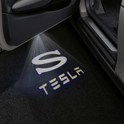 Tesla Model S Premium Door Puddle Lights Multiple Designs 2021-2025