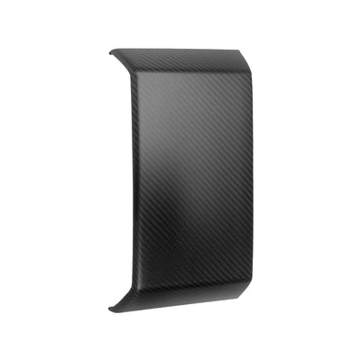 Real Molded Matte Carbon Fiber Armrest & Rear Screen Overlay Cover For Tesla Cybertruck 2024+