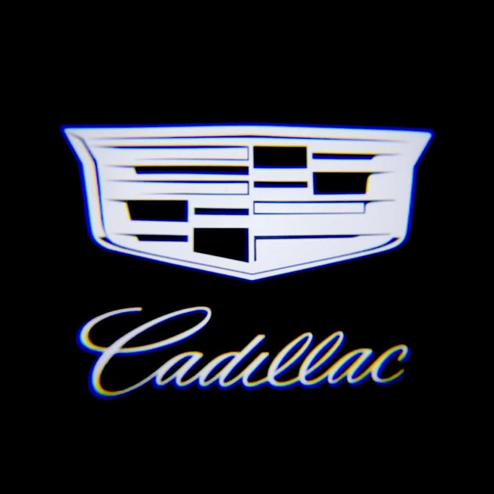 Cadillac SRX (Second Generation) Dynamic Dual Lens Premium Door Puddle Lights Multiple Designs 2010-2016