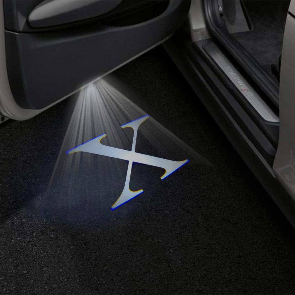 Tesla Model X Premium Door Puddle Lights Multiple Designs 2022-2025
