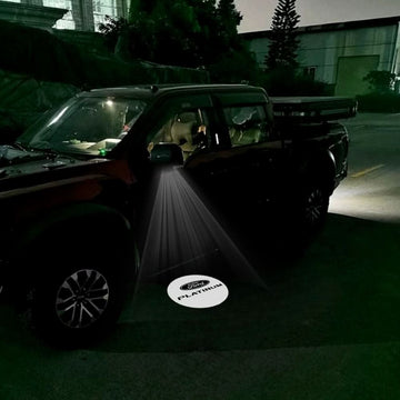 Premium LED Side Wing Mirror Projector Puddle Approach Lights for Ford F450 - 2017-2026