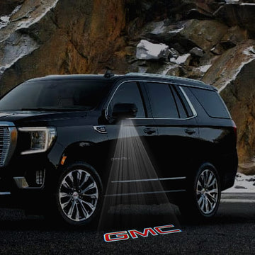 GMC Yukon Premium Side Wing Mirror Puddle Lights Multiple Designs 2015-2026