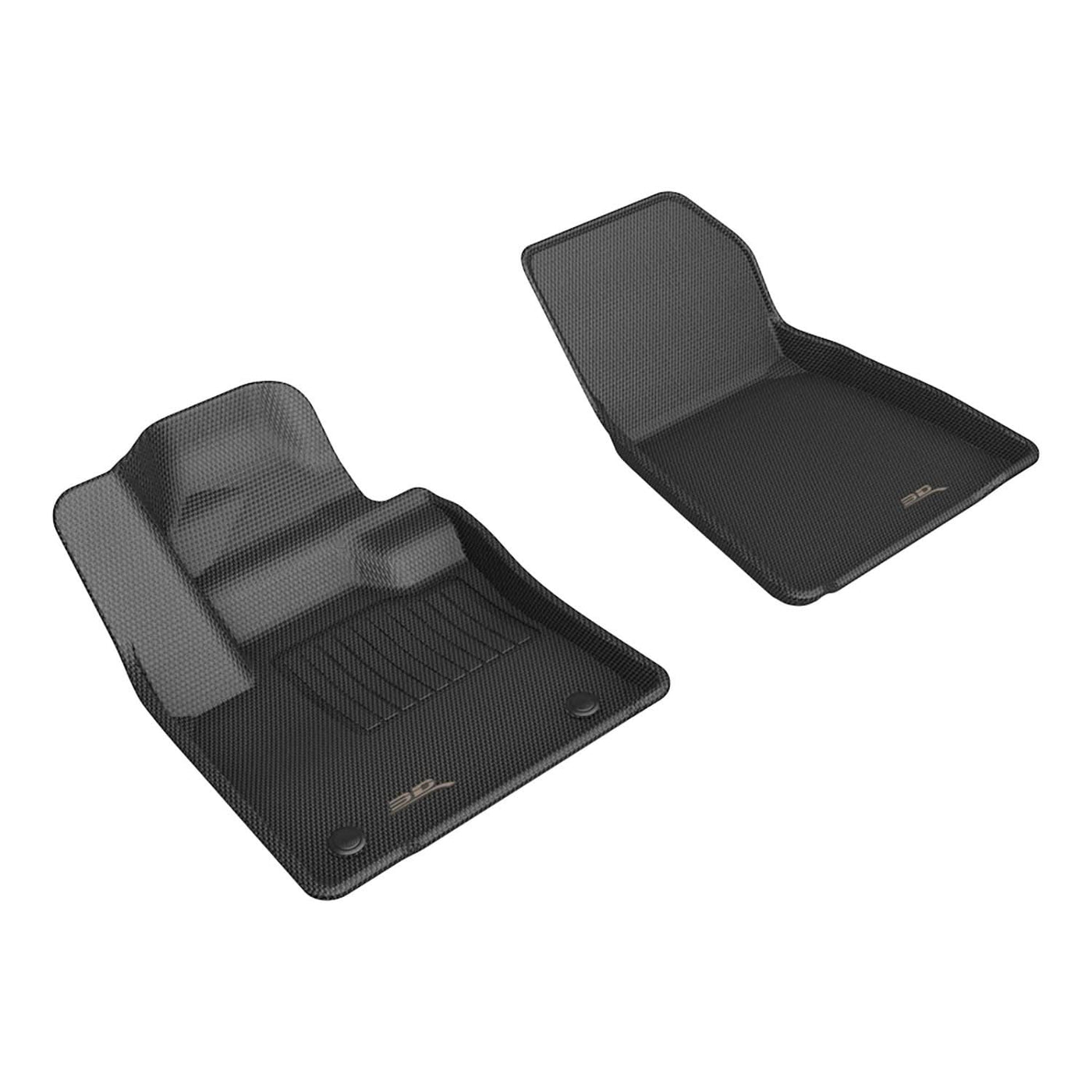 3D MAXpider Custom Fit All-Weather KAGU Series LHD Floor Mats For Volvo EC40 5 SEAT 2025