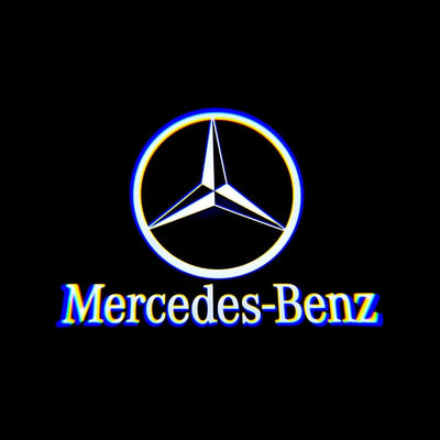 Mercedes-Benz CLA-Class 1st Gen C117 Dynamic Dual Lens Premium Door Puddle Lights Multiple Designs  2013-2018