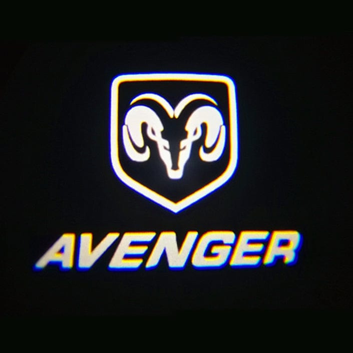 Dodge Avenger Dynamic Dual Lens Premium Door Puddle Lights Multiple Designs 2007-2014