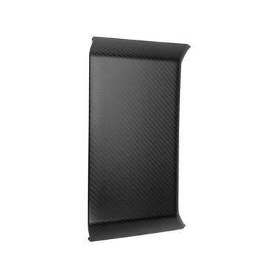 Real Molded Matte Carbon Fiber Armrest & Rear Screen Overlay Cover For Tesla Cybertruck 2024+