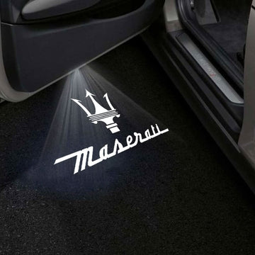 Maserati GranTurismo Premium Door Puddle Lights Multiple Designs 2007–2019
